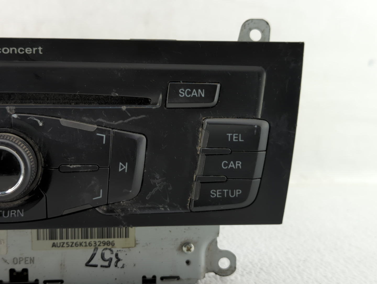 2010-2017 Audi A5 Radio AM FM Cd Player Receiver Replacement P/N:8T1 035 186 R Fits Fits 2010 2011 2012 2013 2014 2015 2016 