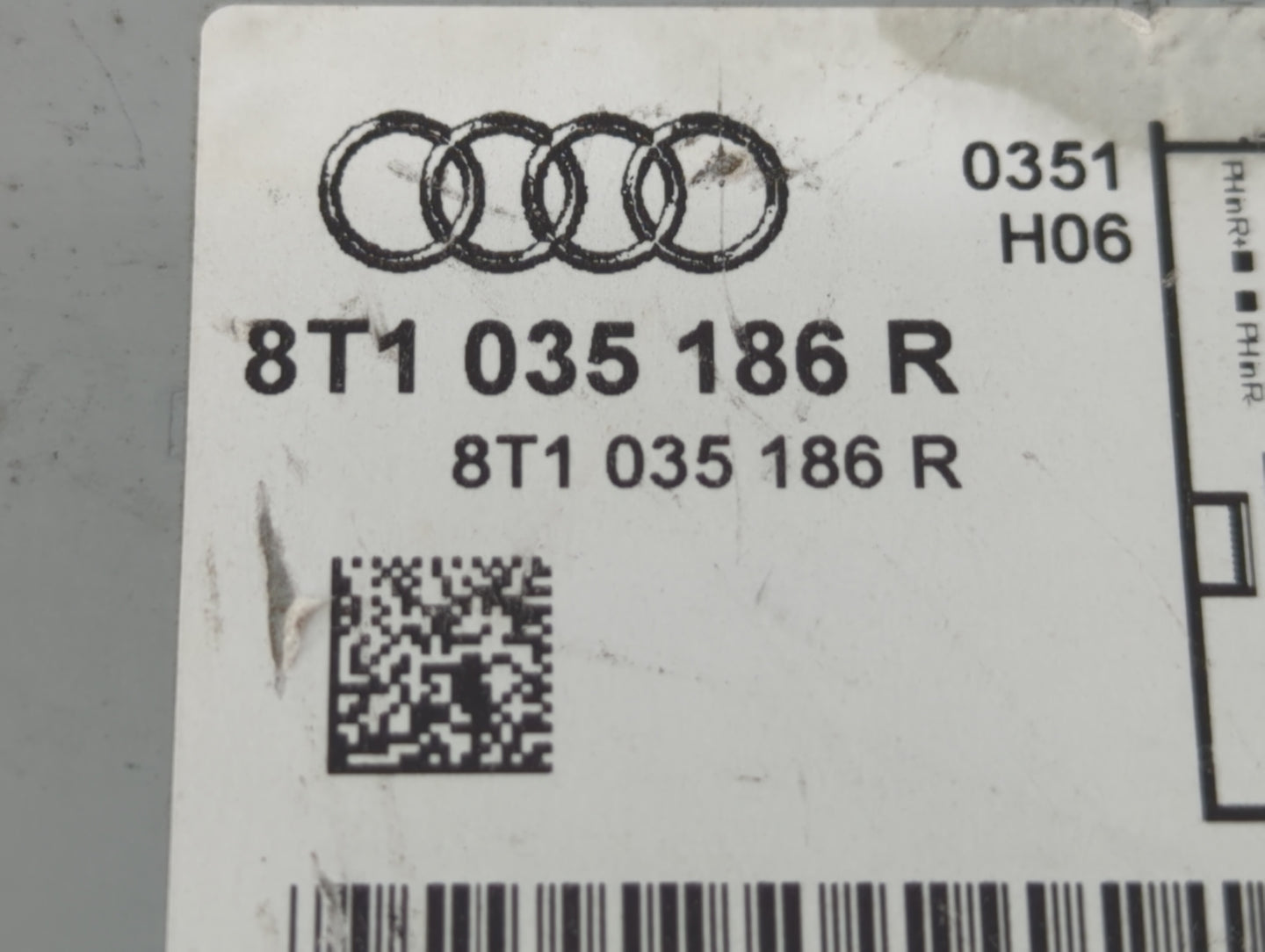 2010-2017 Audi A5 Radio AM FM Cd Player Receiver Replacement P/N:8T1 035 186 R Fits Fits 2010 2011 2012 2013 2014 2015 2016 
