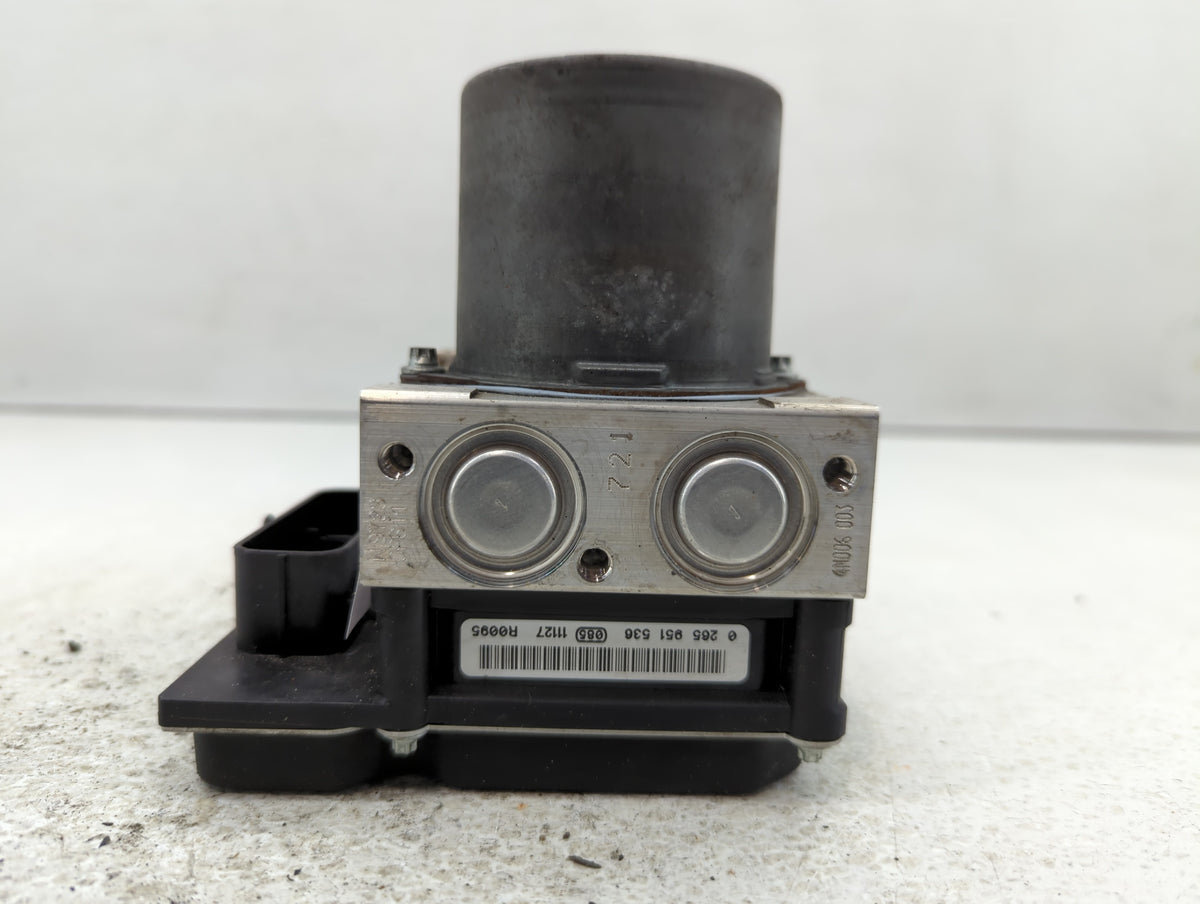 2010-2012 Audi A5 Anti-Lock Brake ABS Pump Module Actuator OEM P/N:8K0 614 547EH Fits Fits 2010 2011 2012 OEM Used Auto Part
