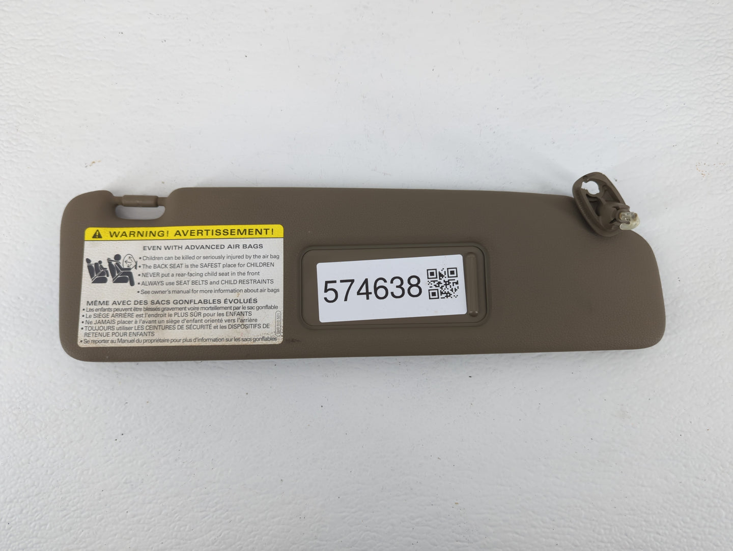 2010-2017 Audi A5 Sun Visor Shade Replacement Driver Left Mirror Fits Fits 2010 2011 2012 2013 2014 2015 2016 2017 OEM Used 