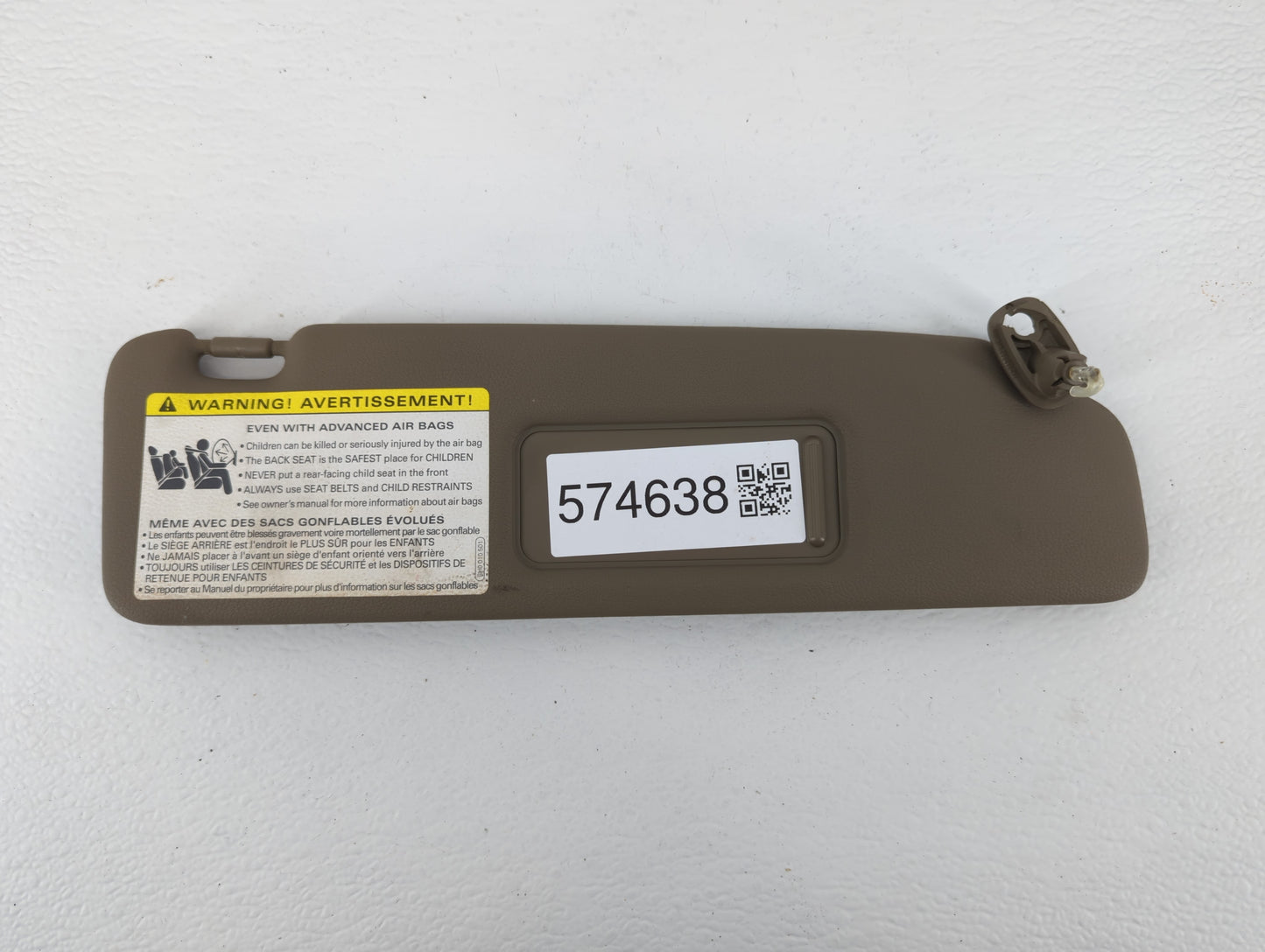 2010-2017 Audi A5 Sun Visor Shade Replacement Driver Left Mirror Fits Fits 2010 2011 2012 2013 2014 2015 2016 2017 OEM Used 