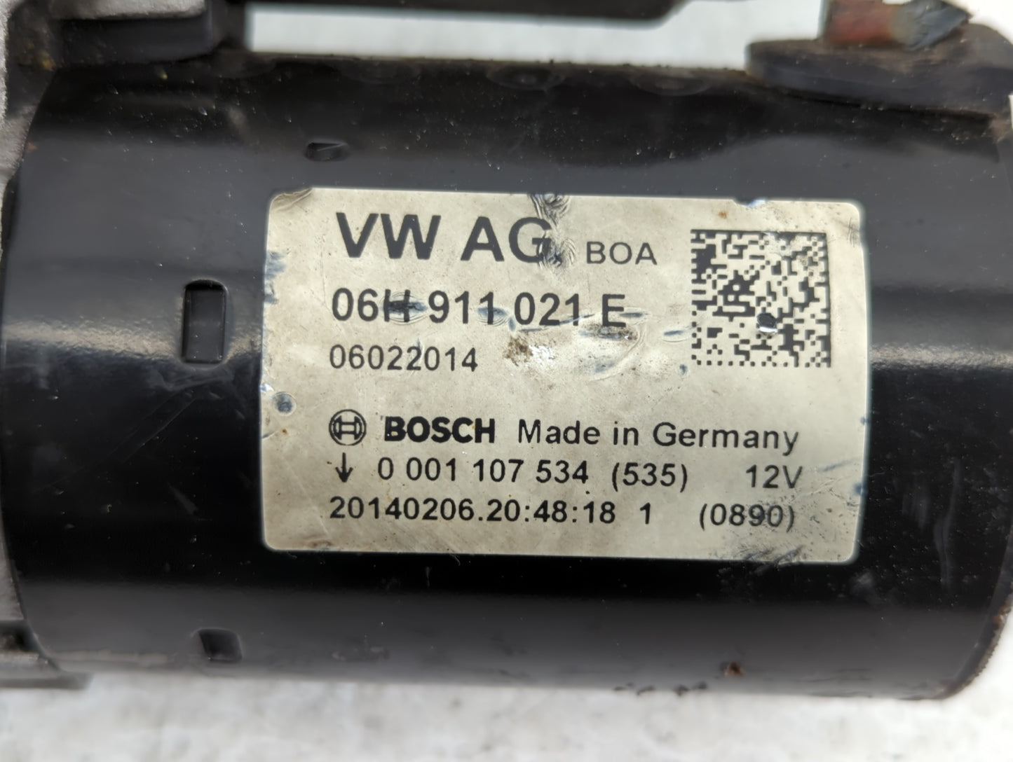 2010-2014 Audi A5 Car Starter Motor Solenoid OEM P/N:06H 911 021 E Fits Fits 2009 2010 2011 2012 2013 2014 2015 2016 2017 OE