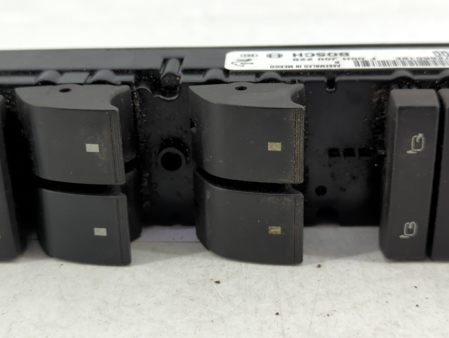 2008-2017 Audi A5 Master Power Window Switch Replacement Driver Side Left P/N:F 00H J00 225 25769954GG Fits OEM Used Auto Pa