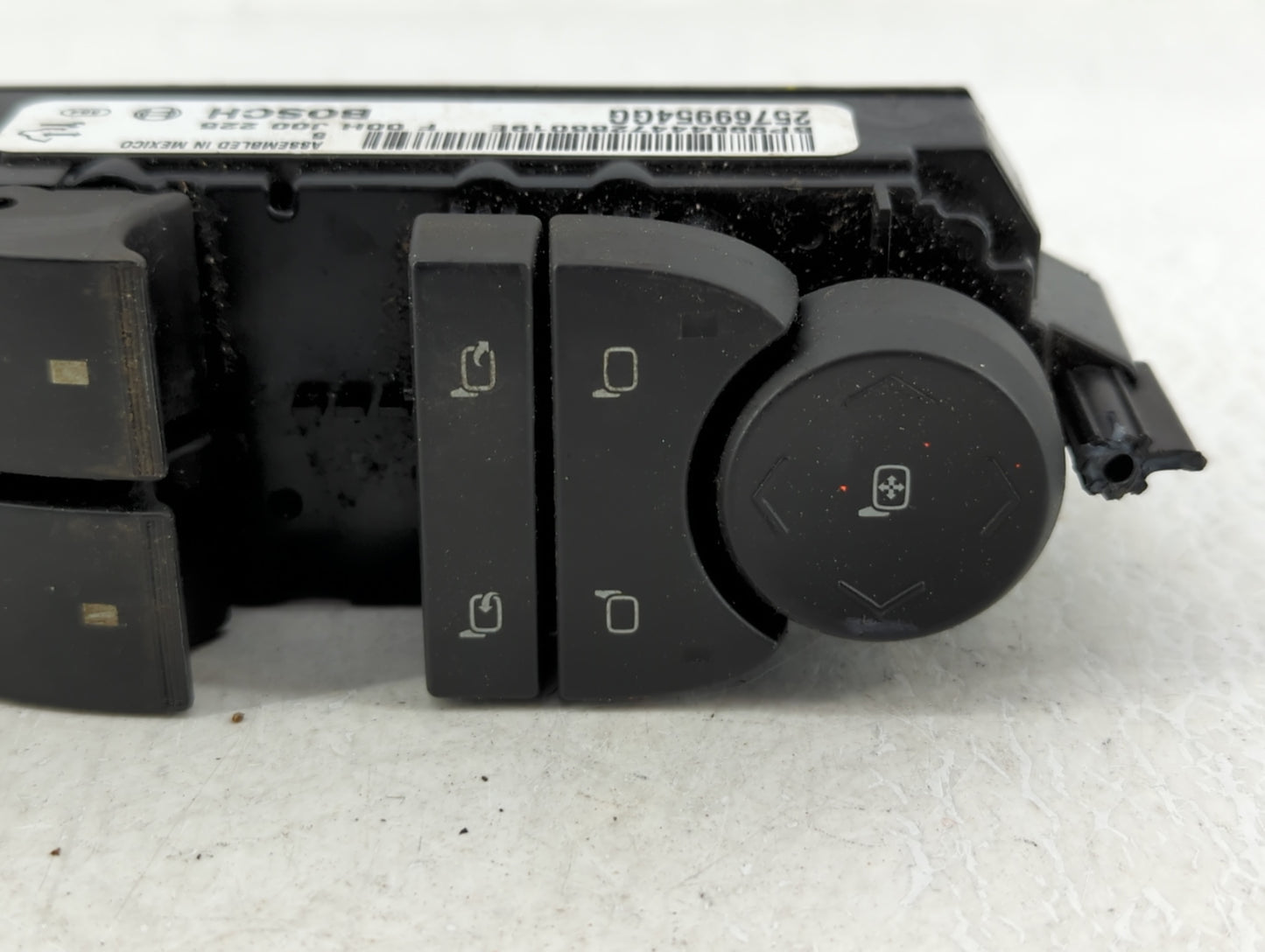2008-2017 Audi A5 Master Power Window Switch Replacement Driver Side Left P/N:F 00H J00 225 25769954GG Fits OEM Used Auto Pa