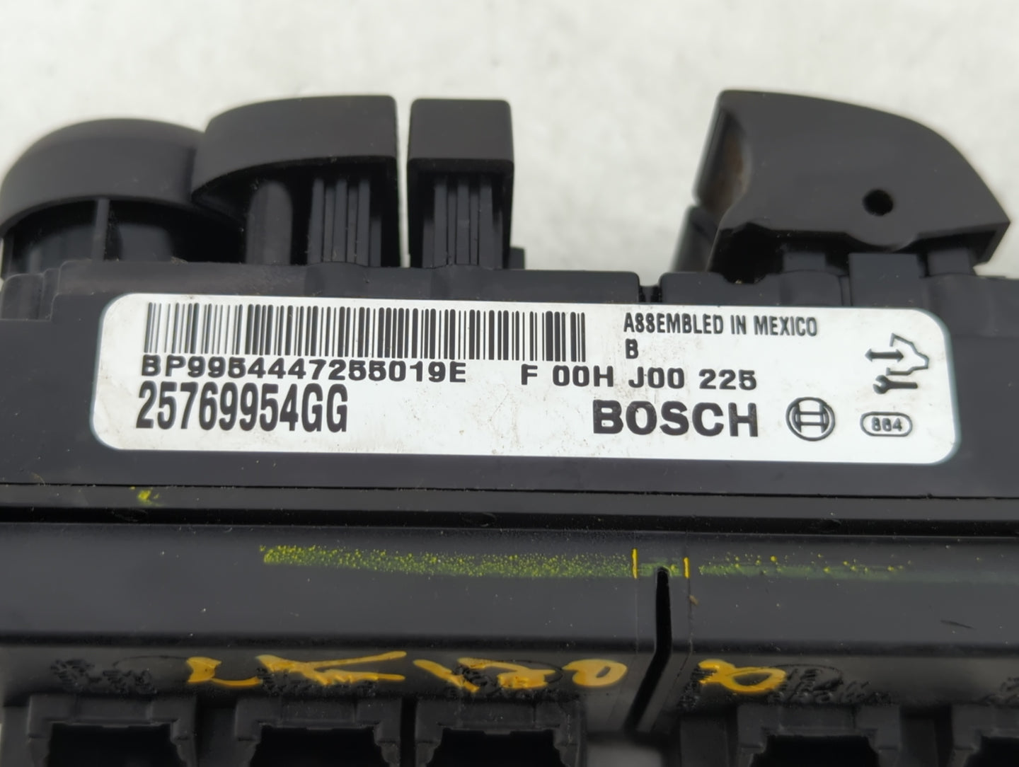 2008-2017 Audi A5 Master Power Window Switch Replacement Driver Side Left P/N:F 00H J00 225 25769954GG Fits OEM Used Auto Pa