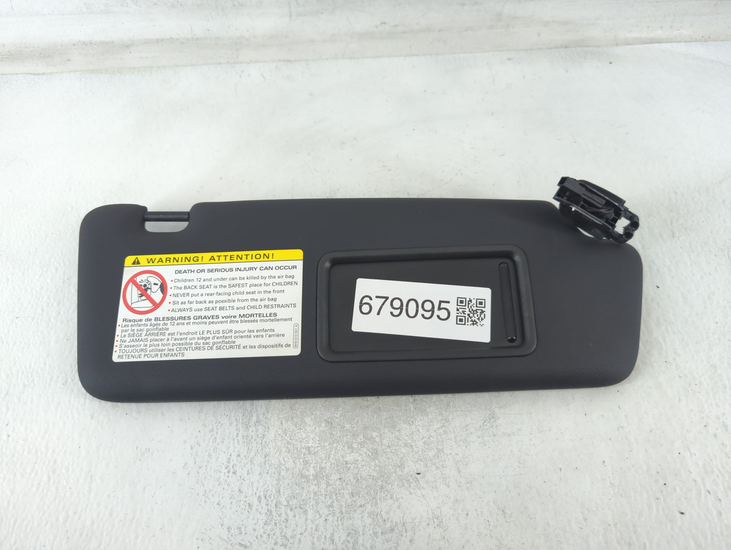 2012-2013 Audi A5 Sun Visor Shade Replacement Passenger Right Mirror Fits Fits 2012 2013 OEM Used Auto Parts - Oemusedautopa
