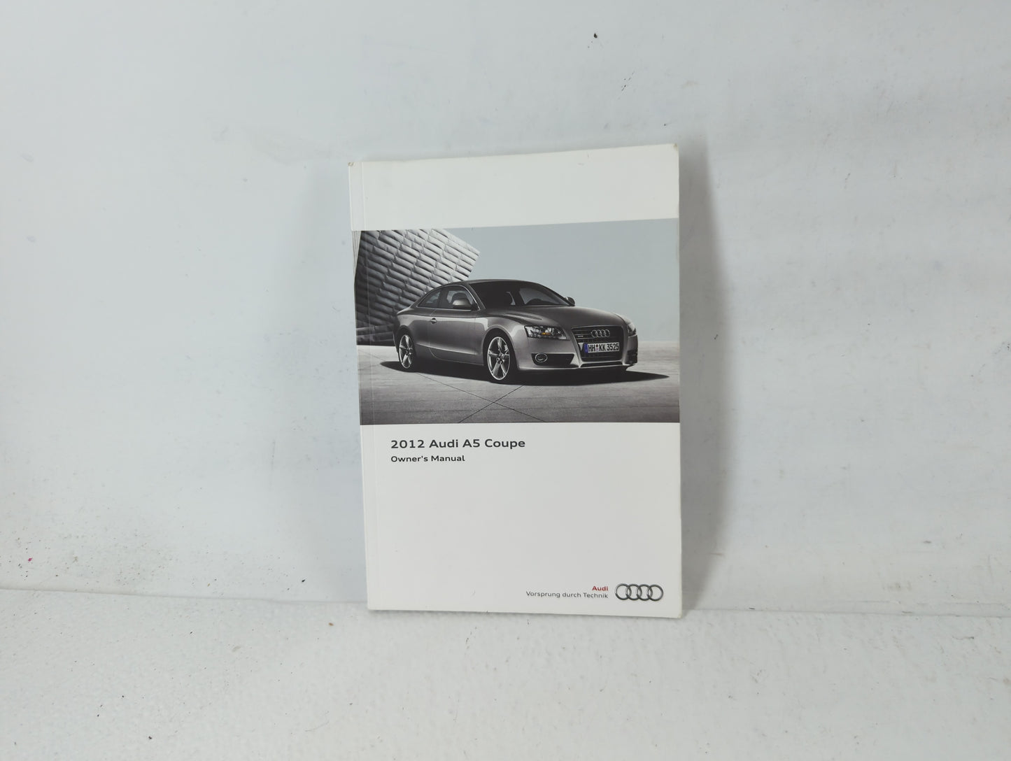 2012 Audi A5 Owners Manual Book Guide P/N:1215618T323 OEM Used Auto Parts - Oemusedautoparts1.com