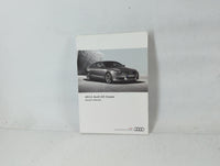 2012 Audi A5 Owners Manual Book Guide P/N:1215618T323 OEM Used Auto Parts - Oemusedautoparts1.com