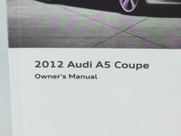 2012 Audi A5 Owners Manual Book Guide P/N:1215618T323 OEM Used Auto Parts - Oemusedautoparts1.com