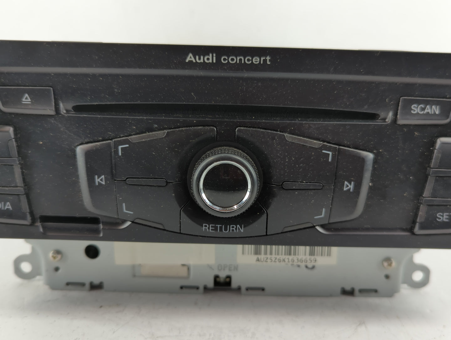 2008-2012 Audi A5 Radio AM FM Cd Player Receiver Replacement P/N:8T1 035 186 R Fits Fits 2008 2009 2010 2011 2012 OEM Used A