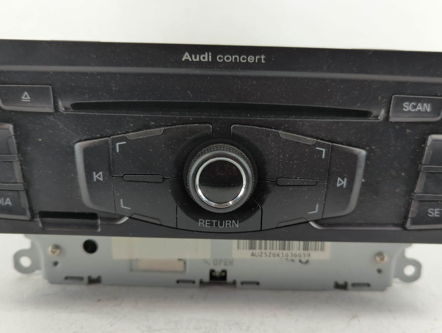 2008-2012 Audi A5 Radio AM FM Cd Player Receiver Replacement P/N:8T1 035 186 R Fits Fits 2008 2009 2010 2011 2012 OEM Used A