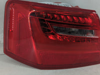 2012-2015 Audi A6 Tail Light Assembly Driver Left OEM P/N:4G5 945 095 B Fits Fits 2012 2013 2014 2015 OEM Used Auto Parts - 
