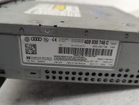2012-2013 Audi A6 Radio AM FM Cd Player Receiver Replacement P/N:4G0 035 746 C Fits Fits 2012 2013 OEM Used Auto Parts - Oem