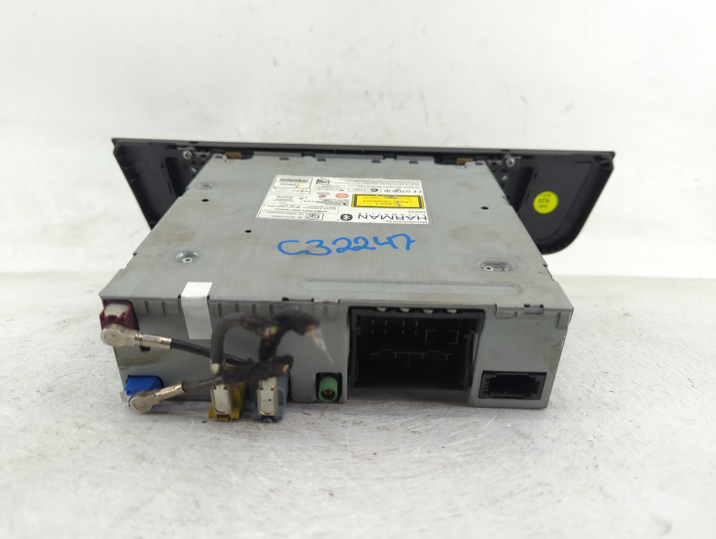 2012-2013 Audi A6 Radio AM FM Cd Player Receiver Replacement P/N:4G0 035 746 C Fits Fits 2012 2013 OEM Used Auto Parts - Oem