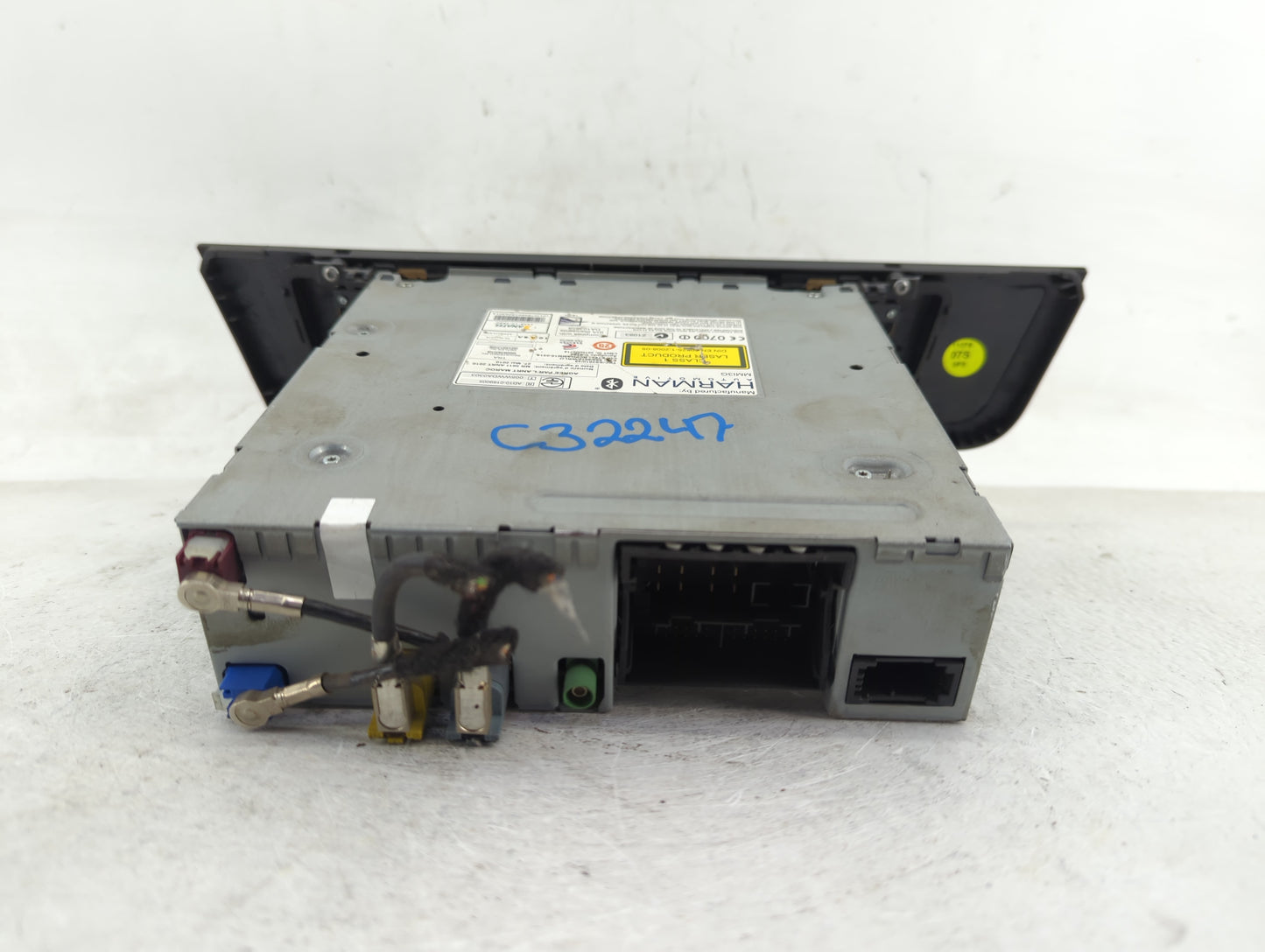 2012-2013 Audi A6 Radio AM FM Cd Player Receiver Replacement P/N:4G0 035 746 C Fits Fits 2012 2013 OEM Used Auto Parts - Oem