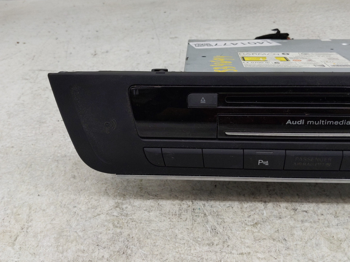 2012-2013 Audi A6 Radio AM FM Cd Player Receiver Replacement P/N:4G0035746C Fits Fits 2012 2013 OEM Used Auto Parts - Oemuse