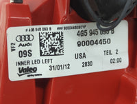 2012-2015 Audi A6 Tail Light Assembly Driver Left OEM P/N:4G5 945 093 B Fits Fits 2012 2013 2014 2015 OEM Used Auto Parts - 