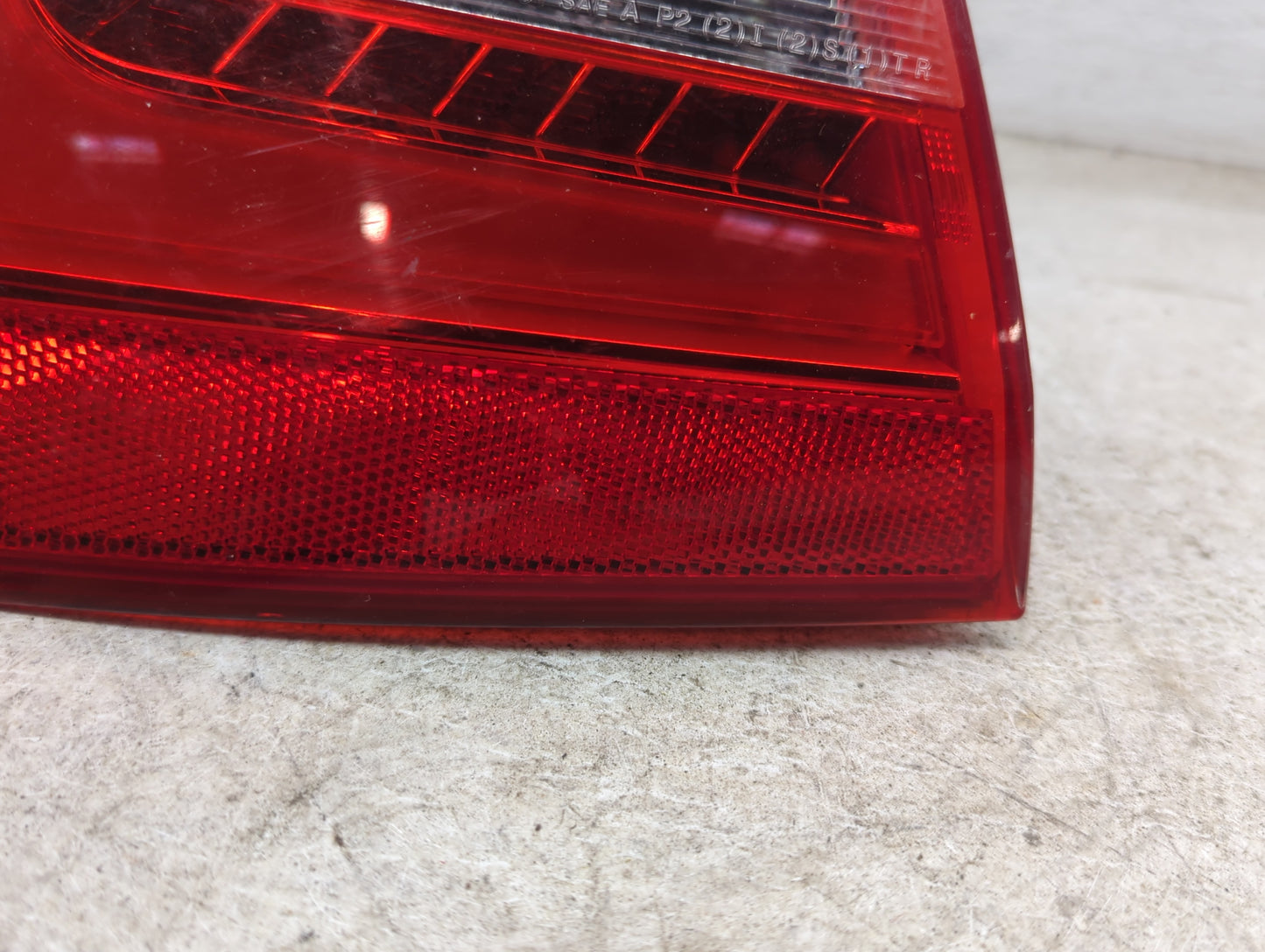2012-2015 Audi A6 Tail Light Assembly Driver Left OEM P/N:89107345 Fits Fits 2012 2013 2014 2015 OEM Used Auto Parts - Oemus