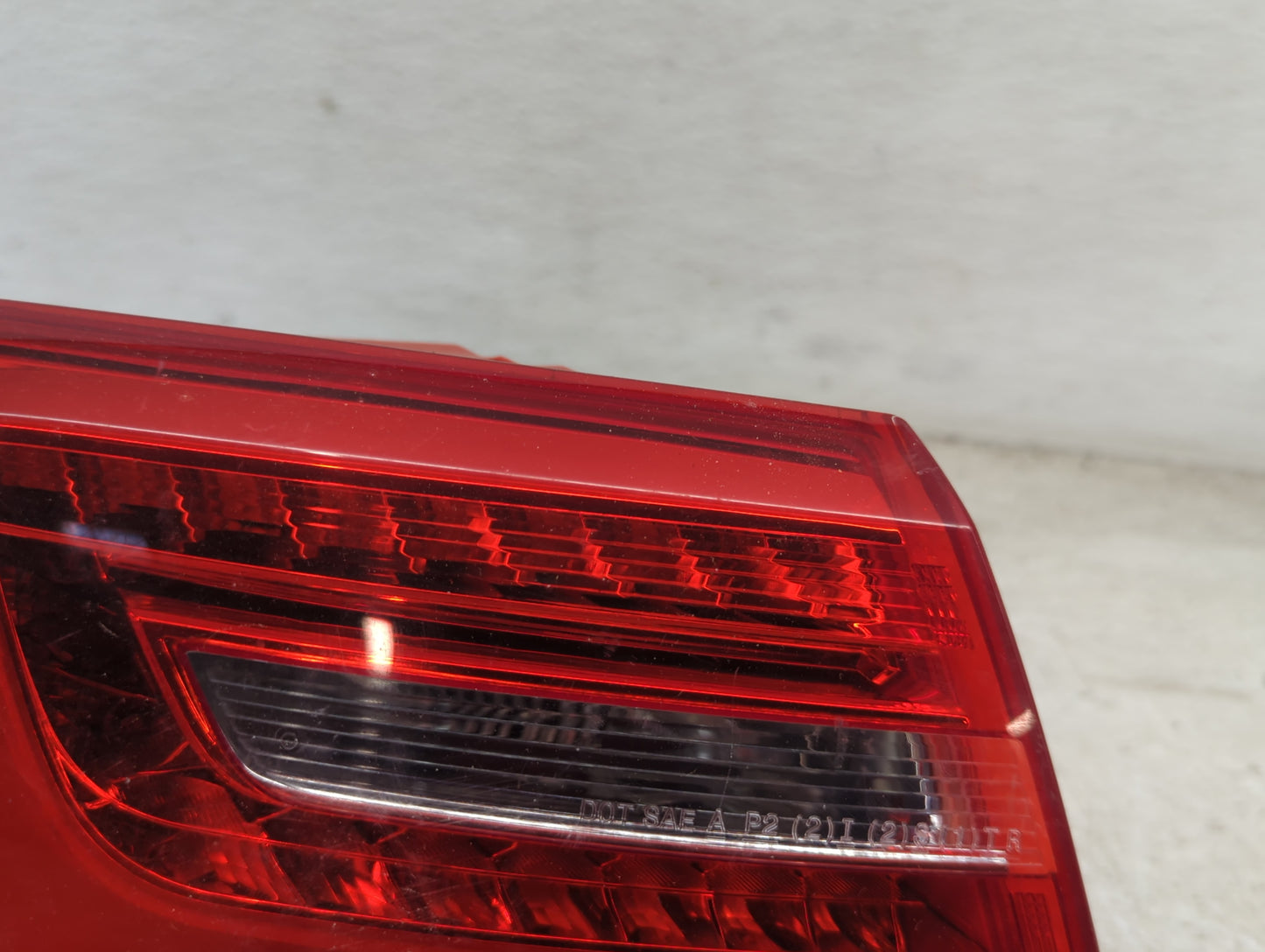 2012-2015 Audi A6 Tail Light Assembly Driver Left OEM P/N:89107345 Fits Fits 2012 2013 2014 2015 OEM Used Auto Parts - Oemus