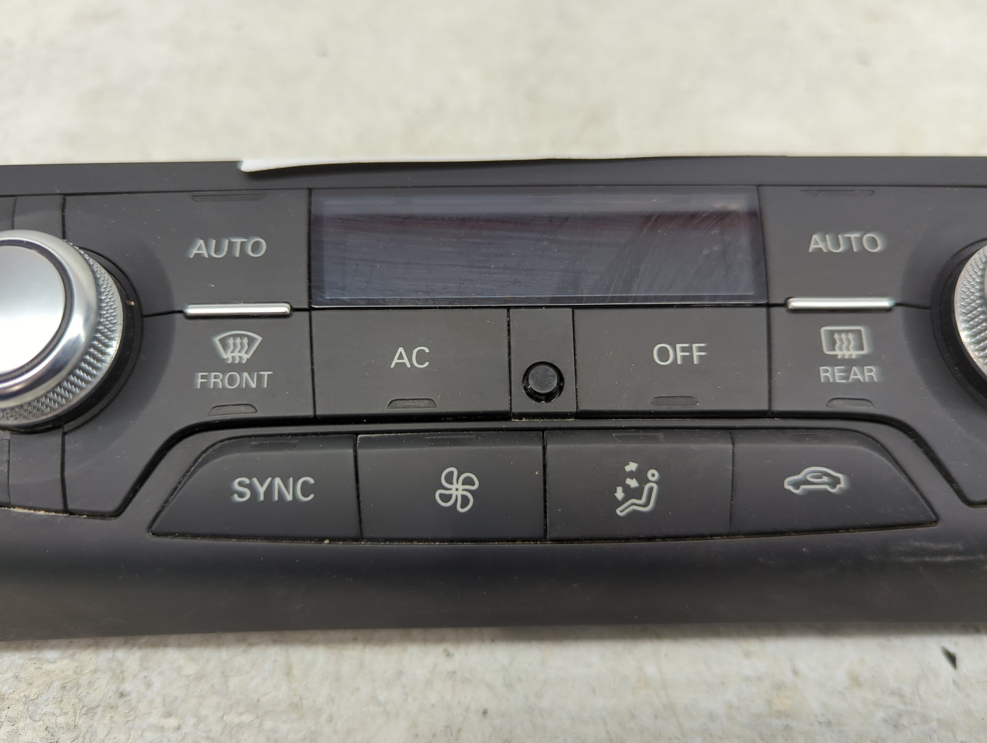 2012-2017 Audi A6 Climate Control Module Temperature AC/Heater Replacement P/N:4G0820043L 4G0 820 043 L Fits OEM Used Auto P
