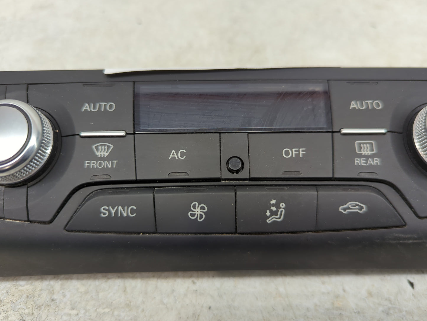 2012-2017 Audi A6 Climate Control Module Temperature AC/Heater Replacement P/N:4G0820043L 4G0 820 043 L Fits OEM Used Auto P