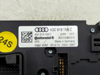 2012-2013 Audi A6 Climate Control Module Temperature AC/Heater Replacement P/N:4G0919158C Fits Fits 2012 2013 OEM Used Auto 