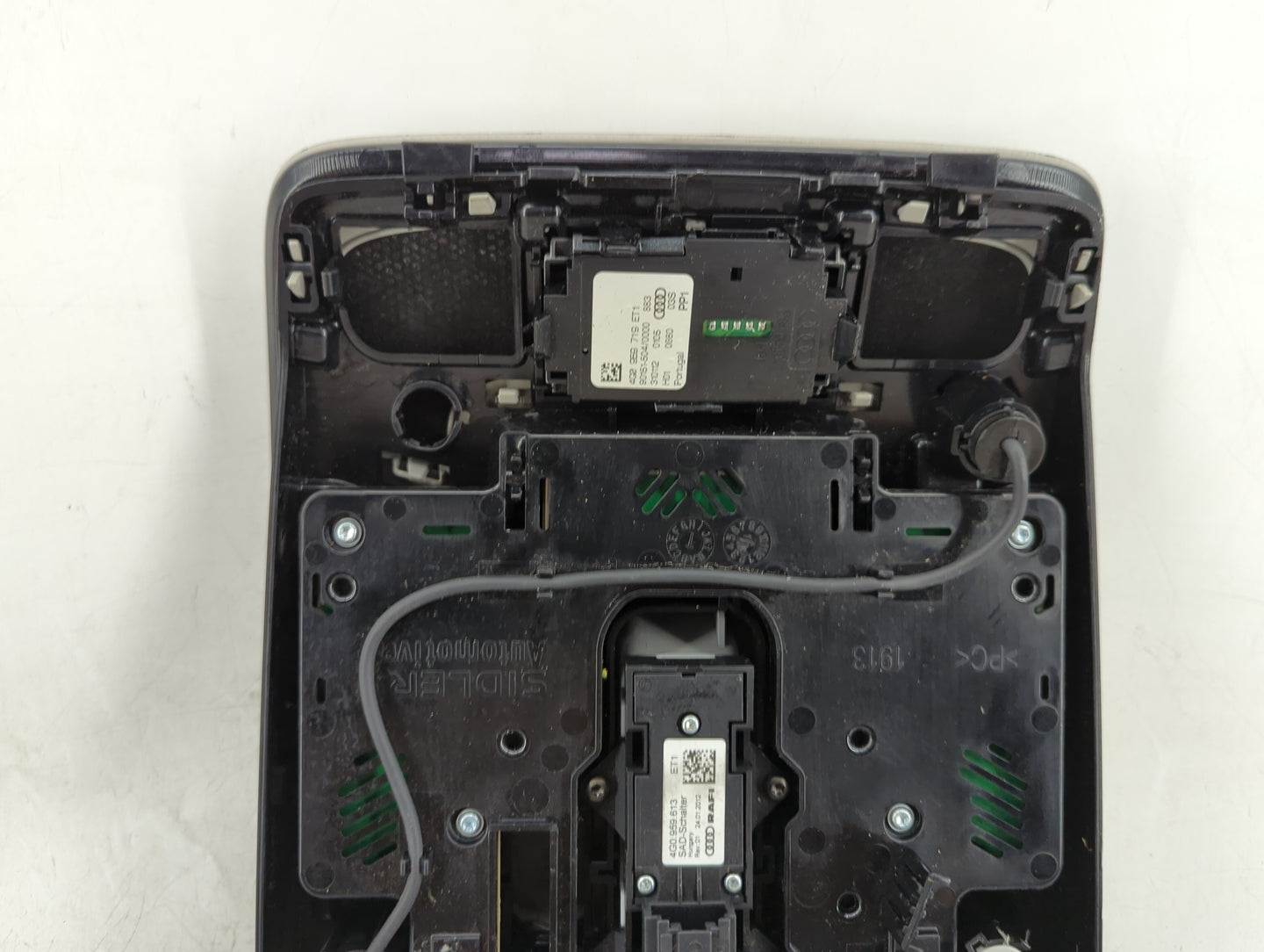 2012-2018 Audi A6 Overhead Roof Console - Oemusedautoparts1.com