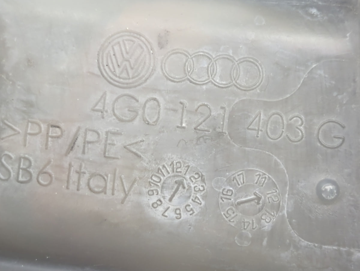 2012-2015 Audi A6 Radiator Coolant Overflow Expansion Tank Bottle - Oemusedautoparts1.com