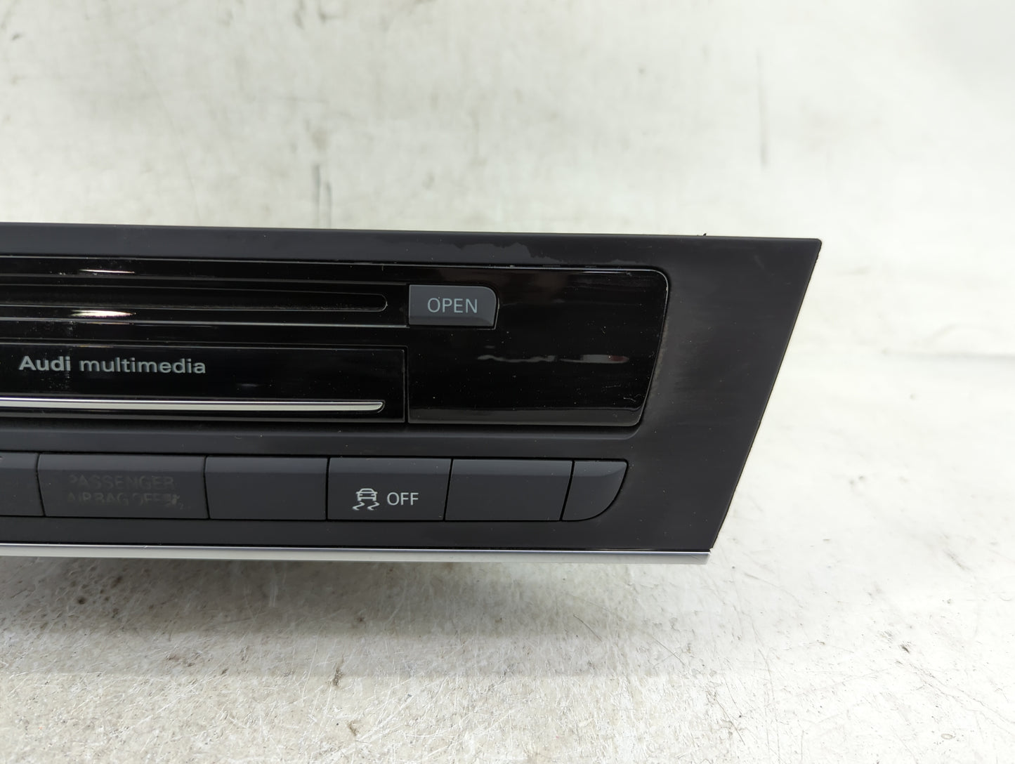 2012-2015 Audi A6 Radio AM FM Cd Player Receiver Replacement P/N:4G0035746B Fits Fits 2012 2013 2014 2015 OEM Used Auto Part