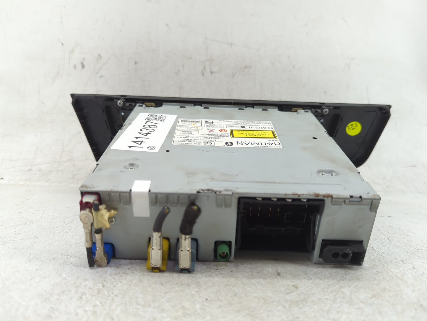 2012-2015 Audi A6 Radio AM FM Cd Player Receiver Replacement P/N:4G0035746B Fits Fits 2012 2013 2014 2015 OEM Used Auto Part