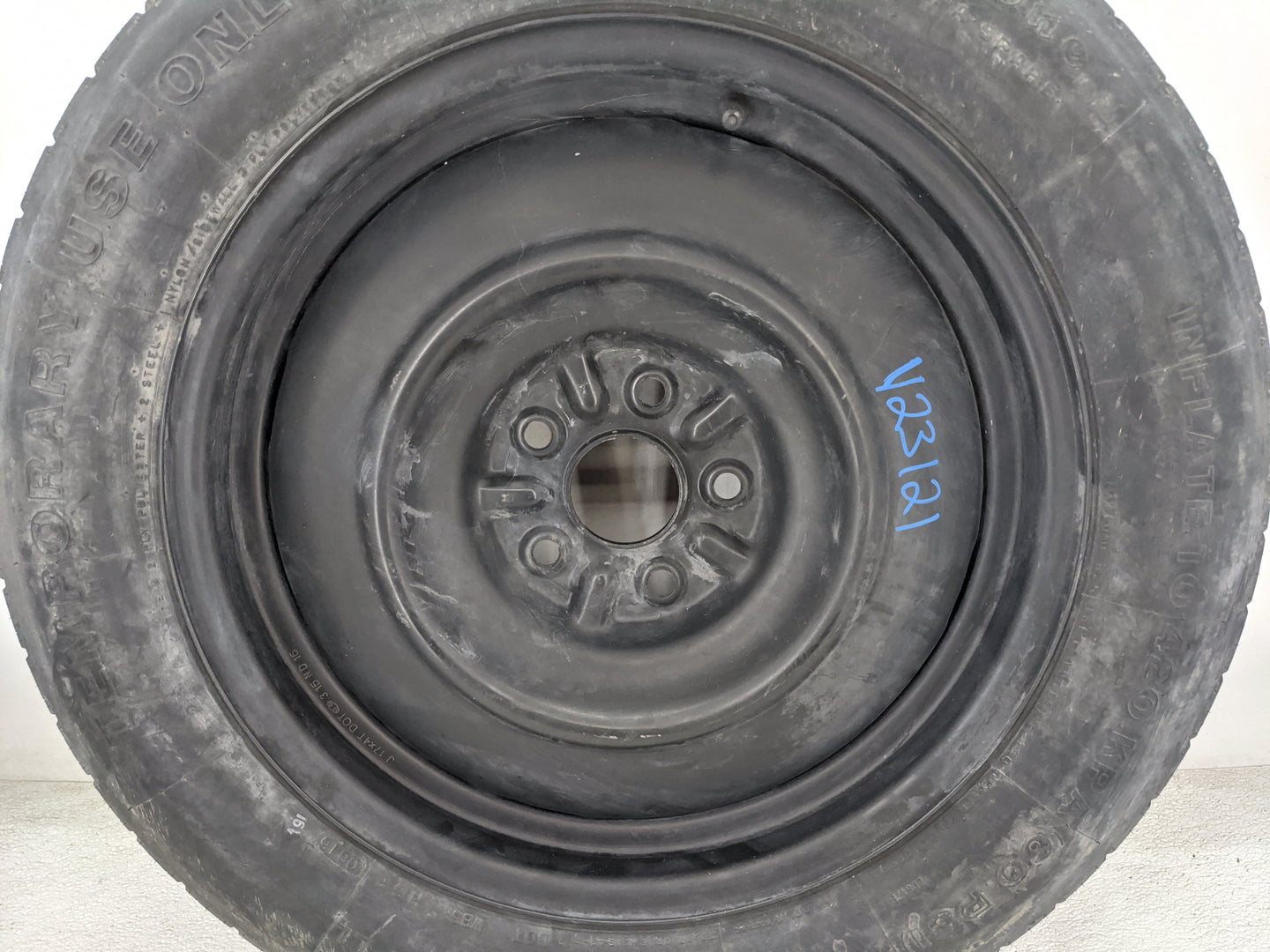 2012-2015 Audi A6 Spare Donut Tire Wheel Rim Oem - Oemusedautoparts1.com