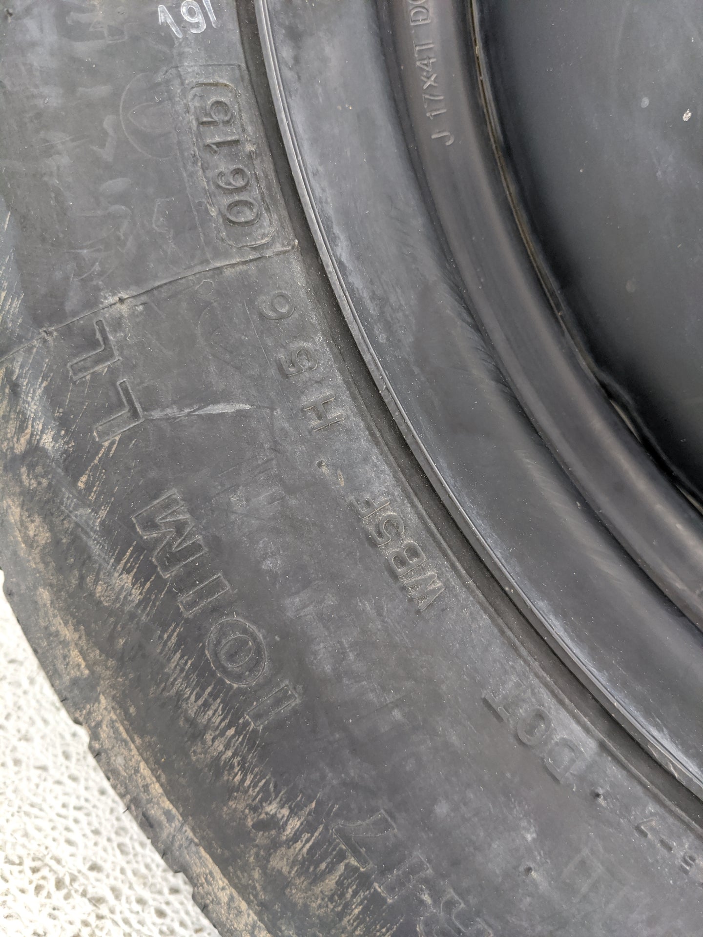 2012-2015 Audi A6 Spare Donut Tire Wheel Rim Oem - Oemusedautoparts1.com
