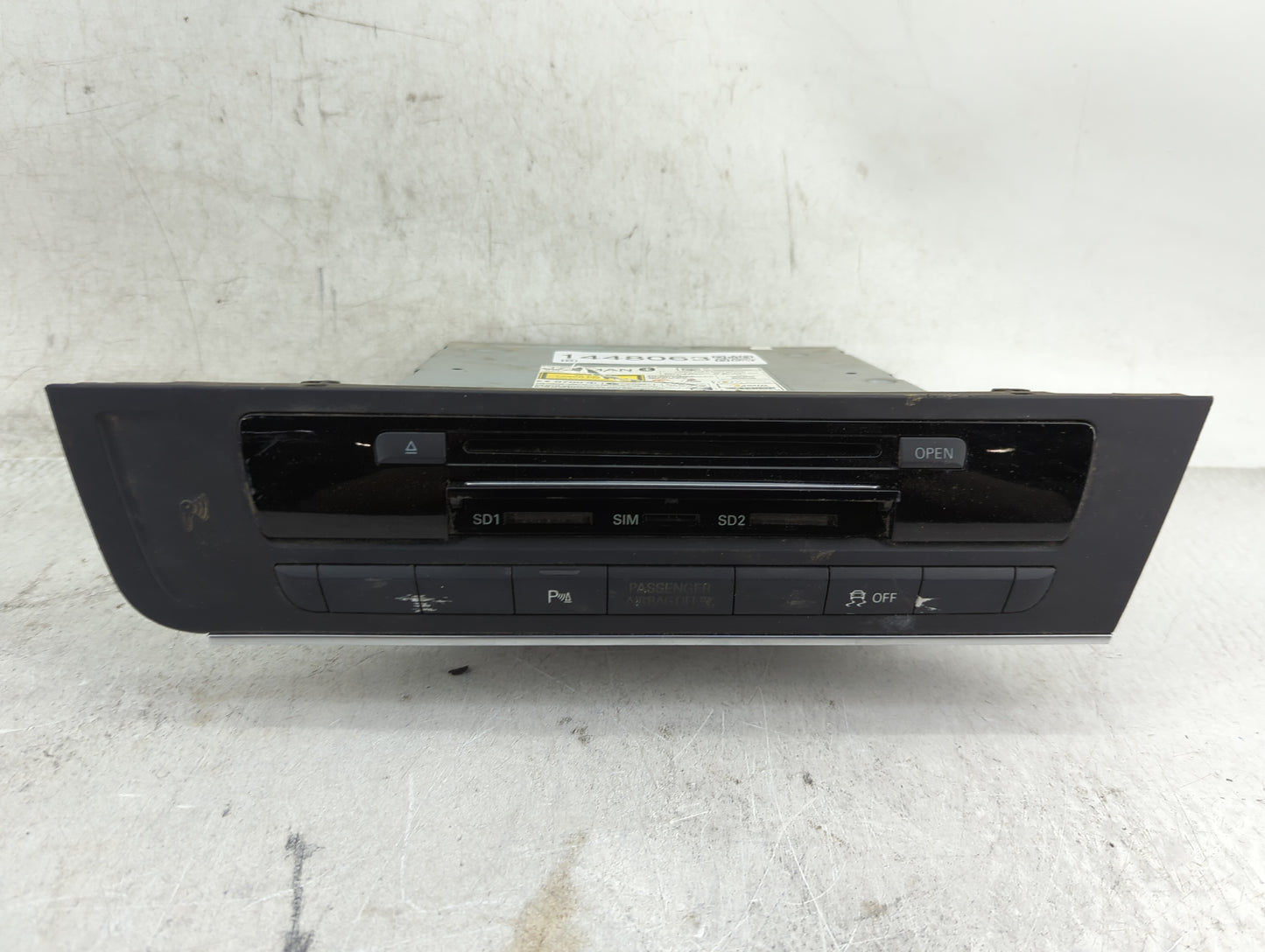 2012-2013 Audi A6 Radio AM FM Cd Player Receiver Replacement P/N:4G0035746C 4G0035746H48, 4G0035746 Fits Fits 2012 2013 OEM 