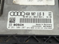2012 Audi A6 PCM Engine Control Computer ECU ECM PCU OEM P/N:0 261 S06 207 4G0 907 115 B Fits OEM Used Auto Parts - Oemuseda