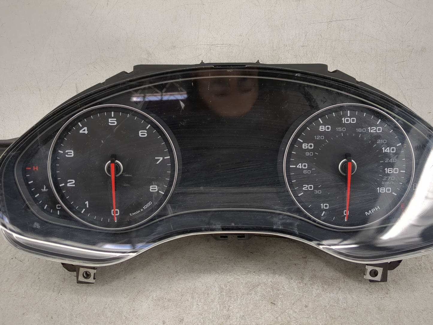 2012-2015 Audi A6 Instrument Cluster Speedometer Gauges P/N:0 263 672 097 4G8 920 982 Miles: Fits Fits 2012 2013 2014 2015 O