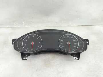 2012-2013 Audi A6 Instrument Cluster Speedometer Gauges P/N:4G8 920 982 M 0 263 672 120 Miles: Fits Fits 2012 2013 OEM Used 