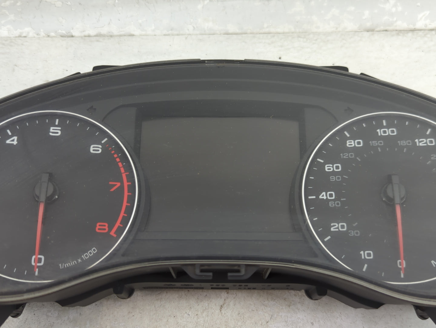 2012-2015 Audi A6 Instrument Cluster Speedometer Gauges P/N:4G8920950L 0263678025 Miles:111K Fits Fits 2012 2013 2014 2015 O