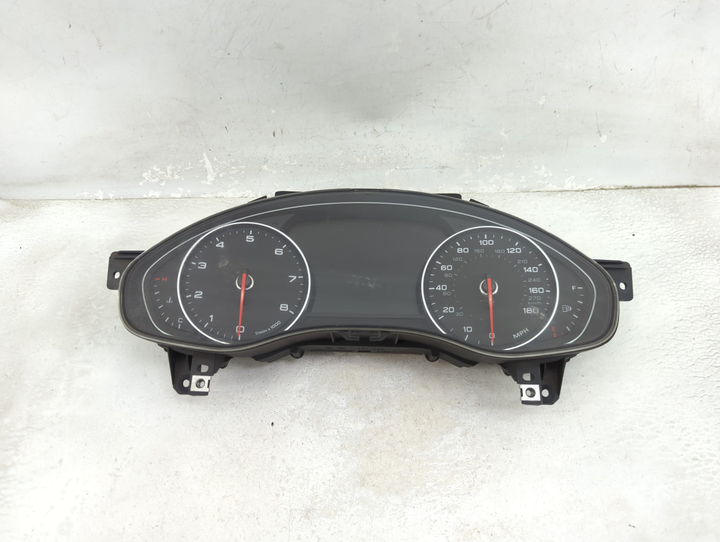 2012-2013 Audi A6 Instrument Cluster Speedometer Gauges P/N:4G8920982M 0263672120 Miles:86K Fits Fits 2012 2013 OEM Used Aut