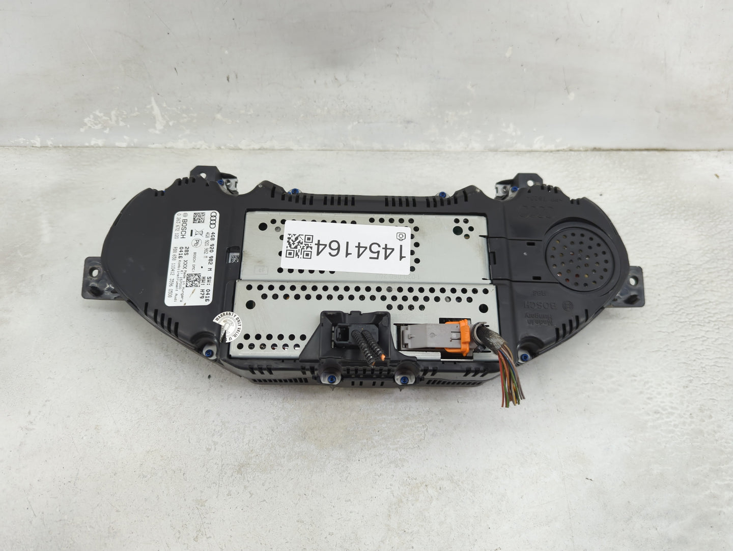 2012-2013 Audi A6 Instrument Cluster Speedometer Gauges P/N:4G8920982M 0263672120 Miles:86K Fits Fits 2012 2013 OEM Used Aut