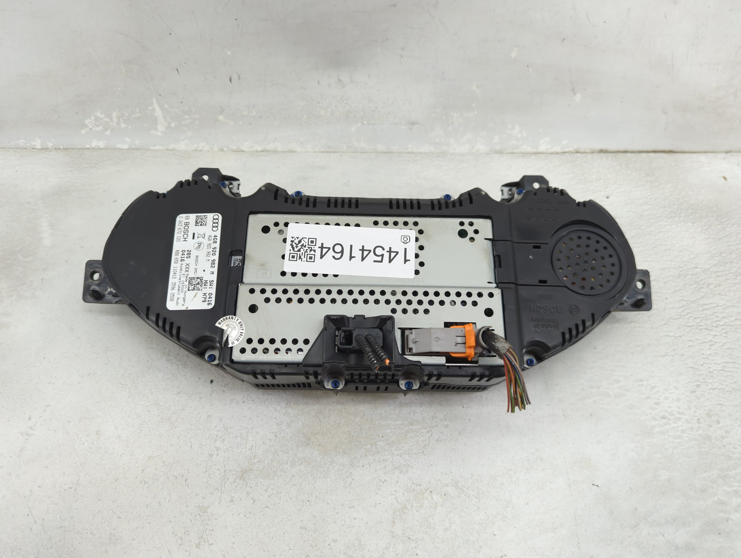 2012-2013 Audi A6 Instrument Cluster Speedometer Gauges P/N:4G8920982M 0263672120 Miles:86K Fits Fits 2012 2013 OEM Used Aut
