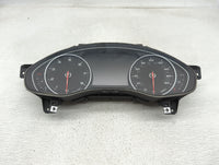 2012-2013 Audi A6 Instrument Cluster Speedometer Gauges P/N:4G8920982M 0263672120 Miles:173K Fits Fits 2012 2013 OEM Used Au