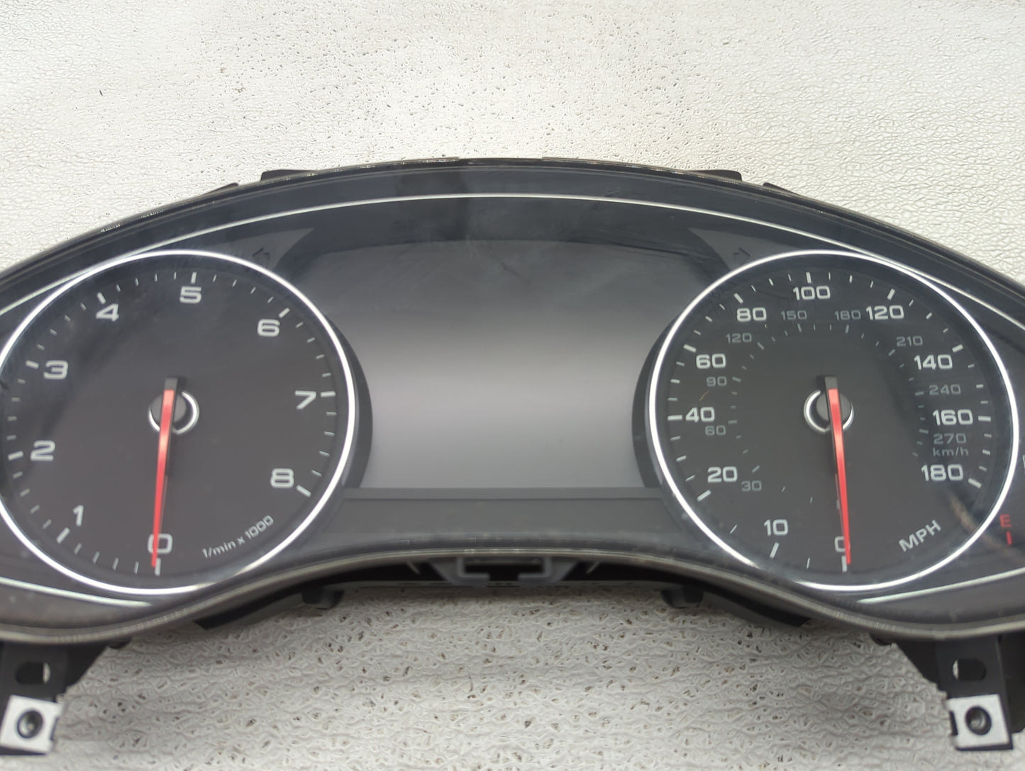 2012-2013 Audi A6 Instrument Cluster Speedometer Gauges P/N:4G8920982M 0263672120 Miles:173K Fits Fits 2012 2013 OEM Used Au