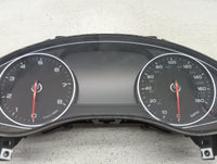 2012-2013 Audi A6 Instrument Cluster Speedometer Gauges P/N:4G8920982M 0263672120 Miles:173K Fits Fits 2012 2013 OEM Used Au