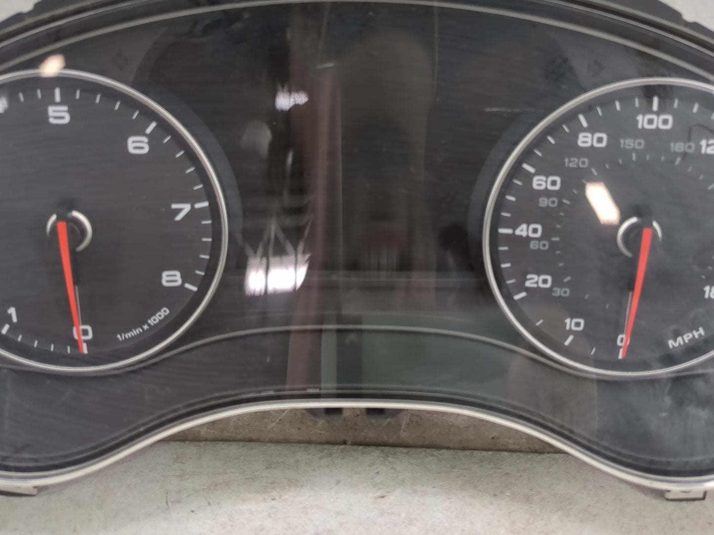 2012-2015 Audi A6 Instrument Cluster Speedometer Gauges P/N:4G8 920 982 F Miles: Fits Fits 2012 2013 2014 2015 OEM Used Auto