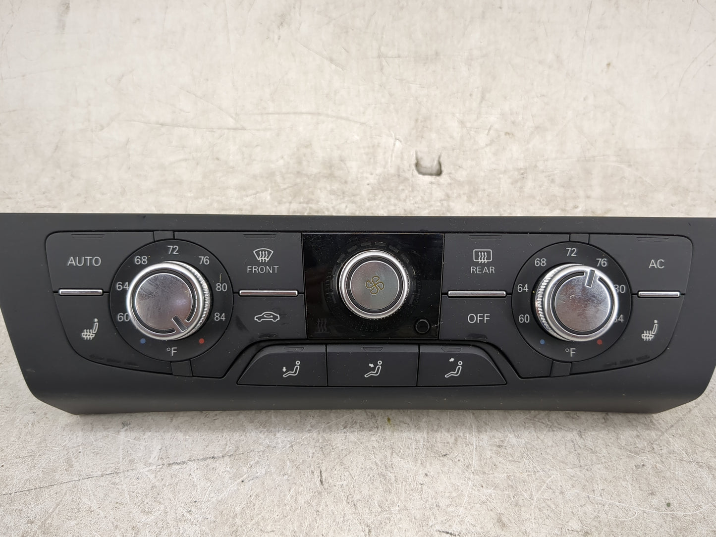 2012-2015 Audi A6 Climate Control Module Temperature AC/Heater Replacement P/N:4G0 820 043 N Fits Fits 2012 2013 2014 2015 O