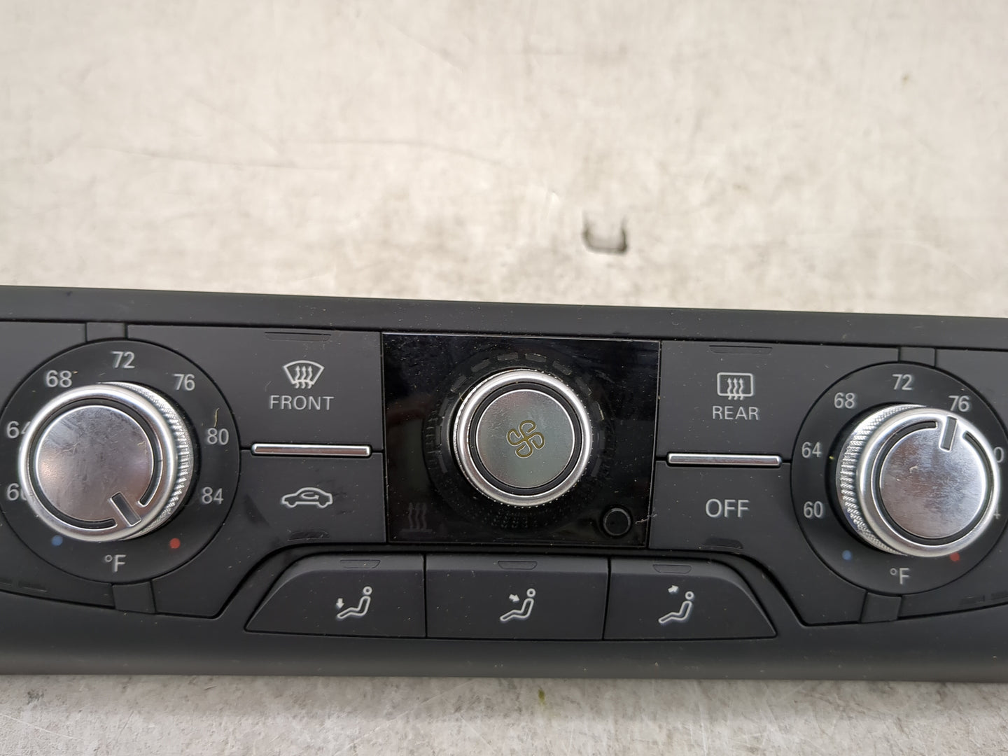 2012-2015 Audi A6 Climate Control Module Temperature AC/Heater Replacement P/N:4G0 820 043 N Fits Fits 2012 2013 2014 2015 O