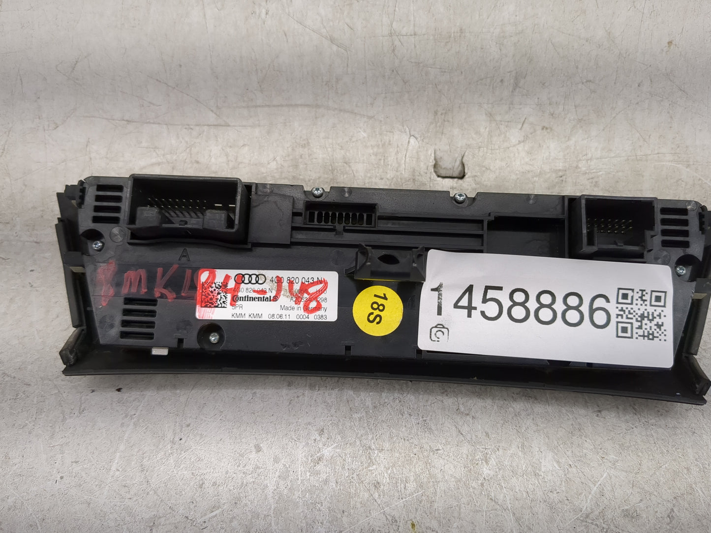 2012-2015 Audi A6 Climate Control Module Temperature AC/Heater Replacement P/N:4G0 820 043 N Fits Fits 2012 2013 2014 2015 O