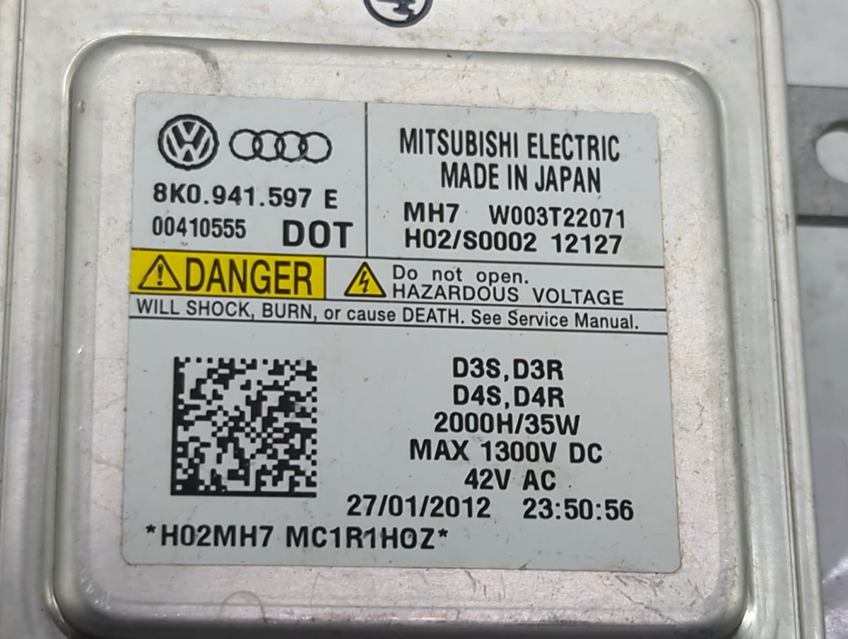 2012 Audi A6 Headlight Ballast Head Light 1463105 - Oemusedautoparts1.com