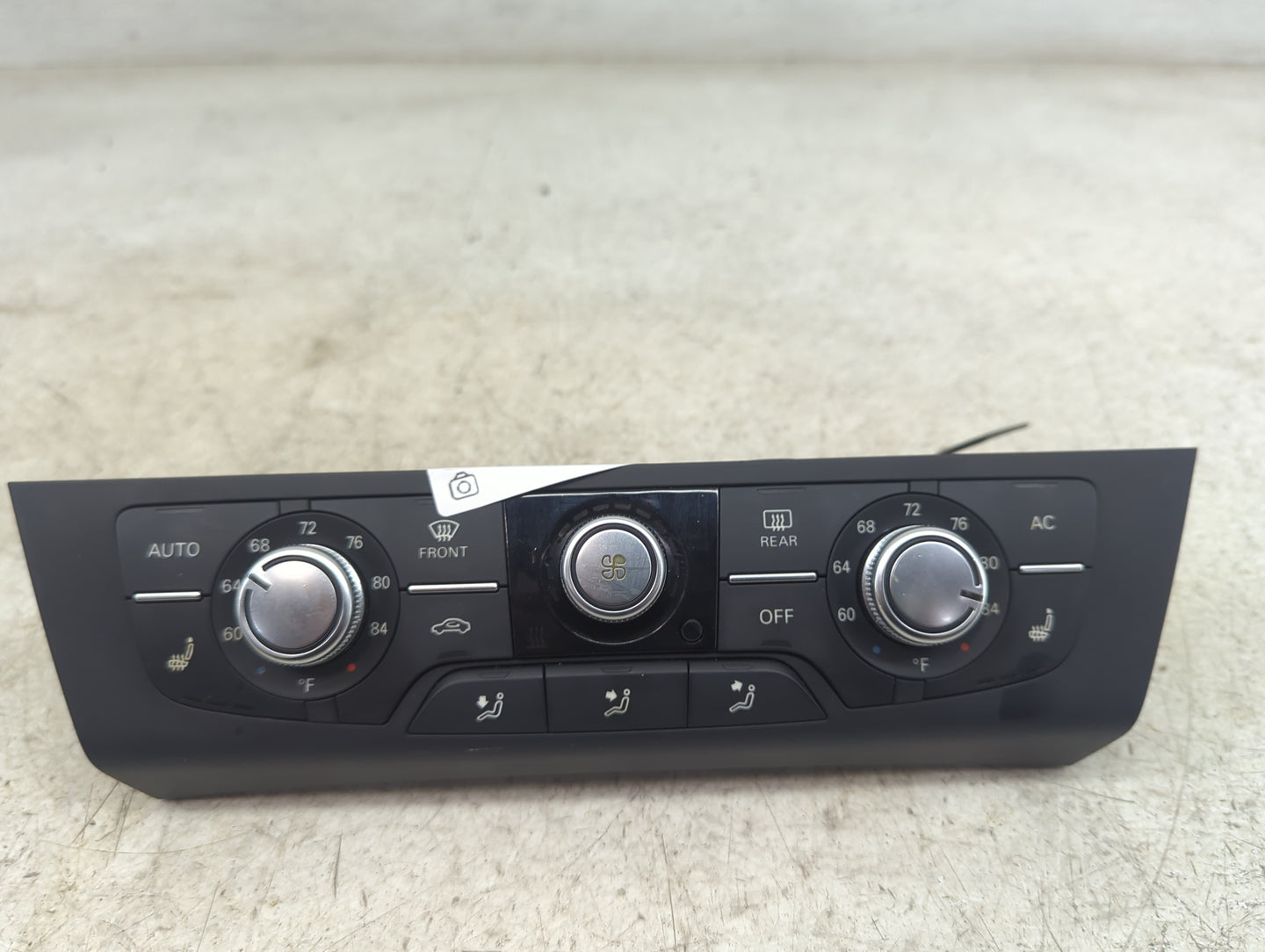 2012-2015 Audi A6 Climate Control Module Temperature AC/Heater Replacement P/N:4G0820043N A2C53400296 Fits OEM Used Auto Par