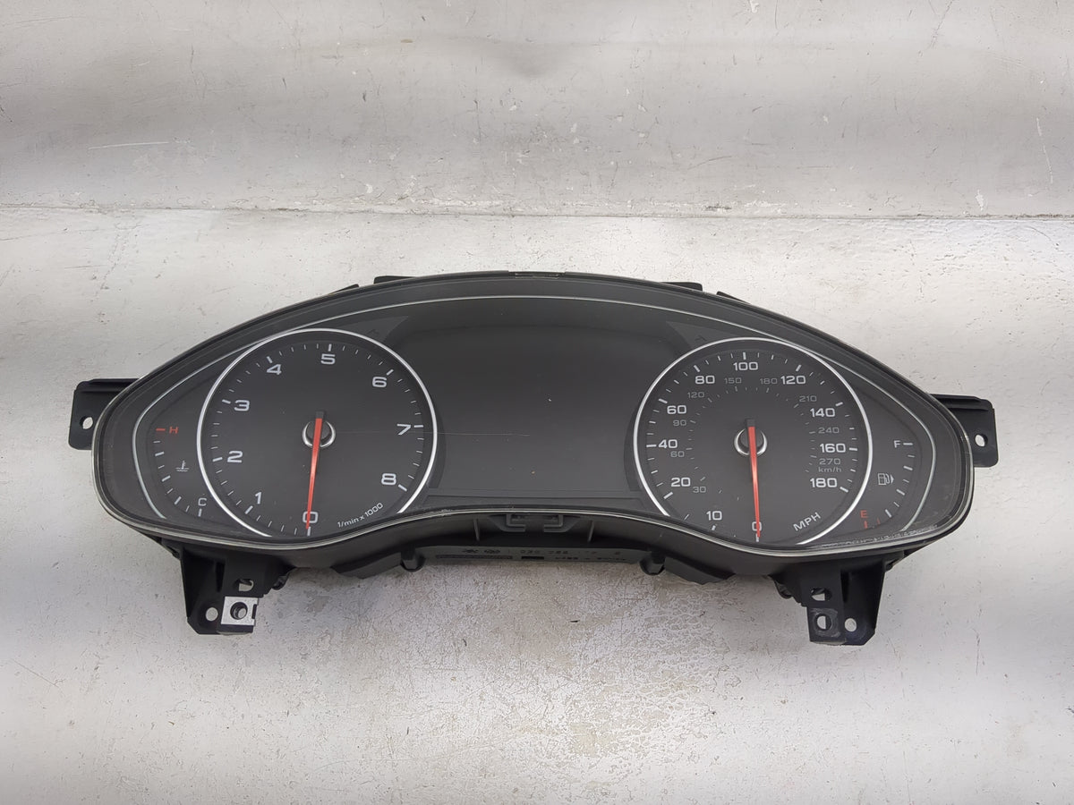 2012-2015 Audi A6 Instrument Cluster Speedometer Gauges P/N:4G8920983 0263672130 Miles: Fits Fits 2012 2013 2014 2015 OEM Us